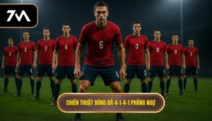 Chiến thuật bóng đá 4-1-4-1 phòng ngự