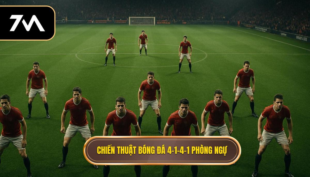 Nền tảng của Chiến thuật bóng đá 4-1-4-1 phòng ngự