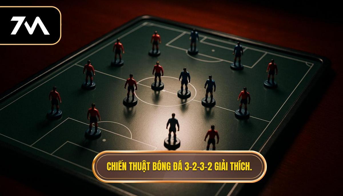 Chiến thuật bóng đá 3-2-3-2 là gì_