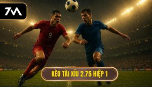 Kèo tài xỉu 2.75 hiệp 1