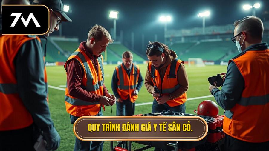Quy trình đánh giá y tế nghiêm ngặt trên sân