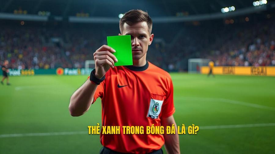 Khái niệm cơ bản: Thẻ xanh trong bóng đá là gì?