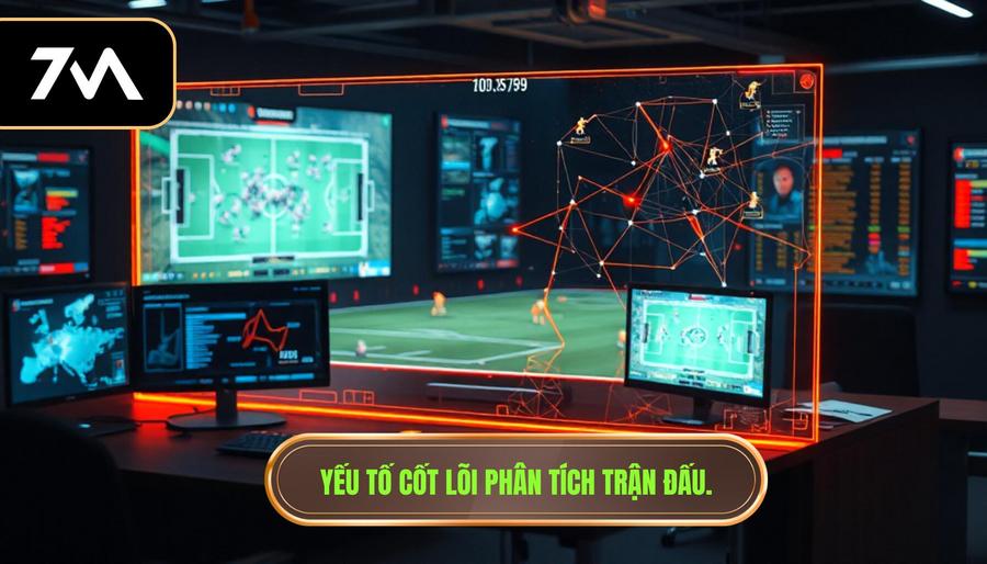 Yếu tố cốt lõi phân tích trận đấu.