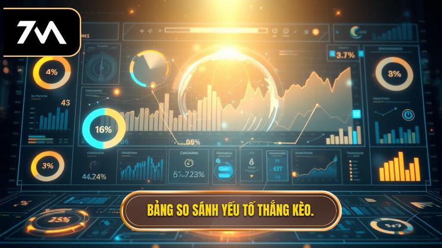 Bảng so sánh các yếu tố ảnh hưởng đến tỷ lệ thắng kèo
